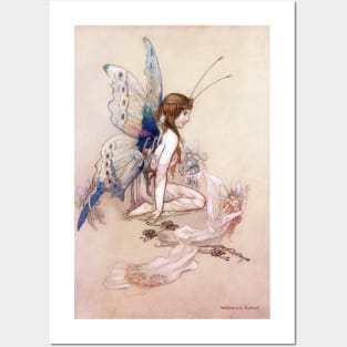 Ellie Gets Her Wings by Warwick Goble Posters and Art